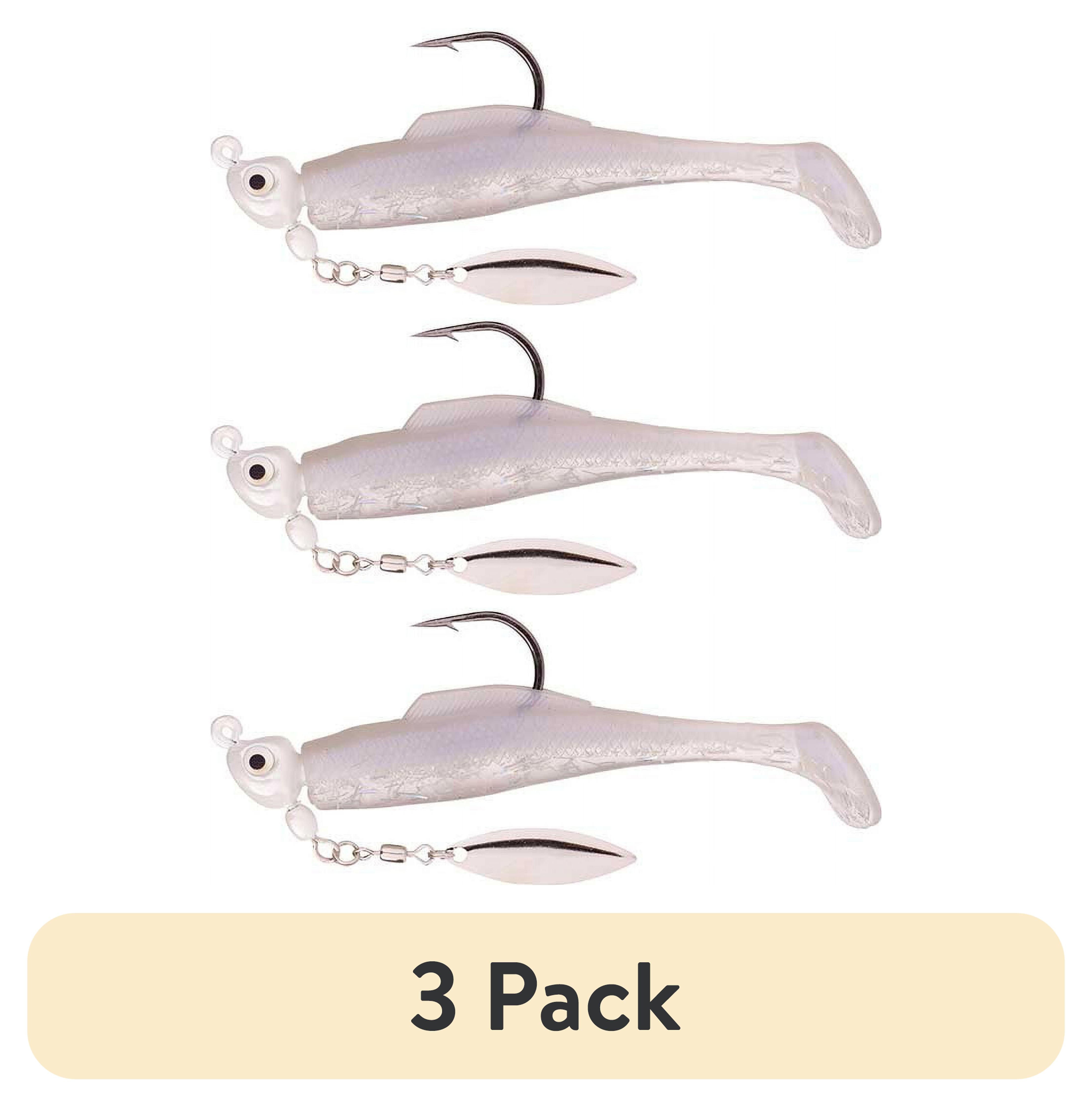 (3 pack) Strike King Speckled Trout Magic 1/4 oz Jig Head Opening Night Spinnerbait Lure